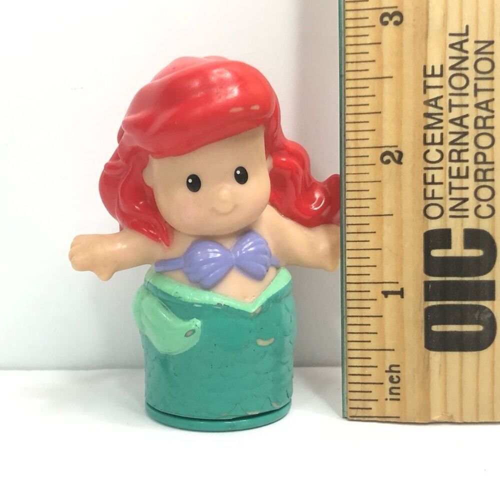fisher price little people princess ariel red hair. mermaid style original 2012